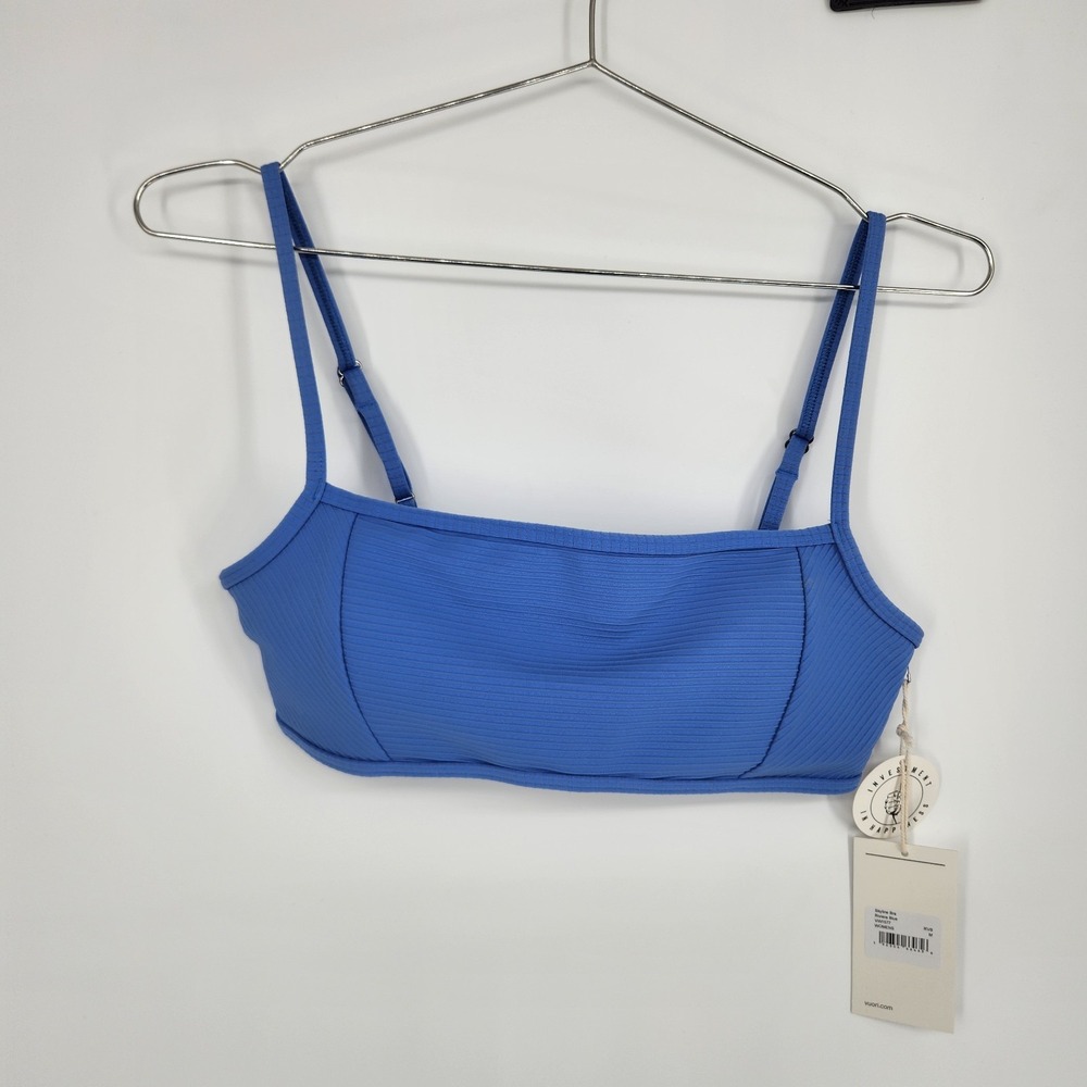 Vuori Medium Riviera Blue Skyline Bra NWT